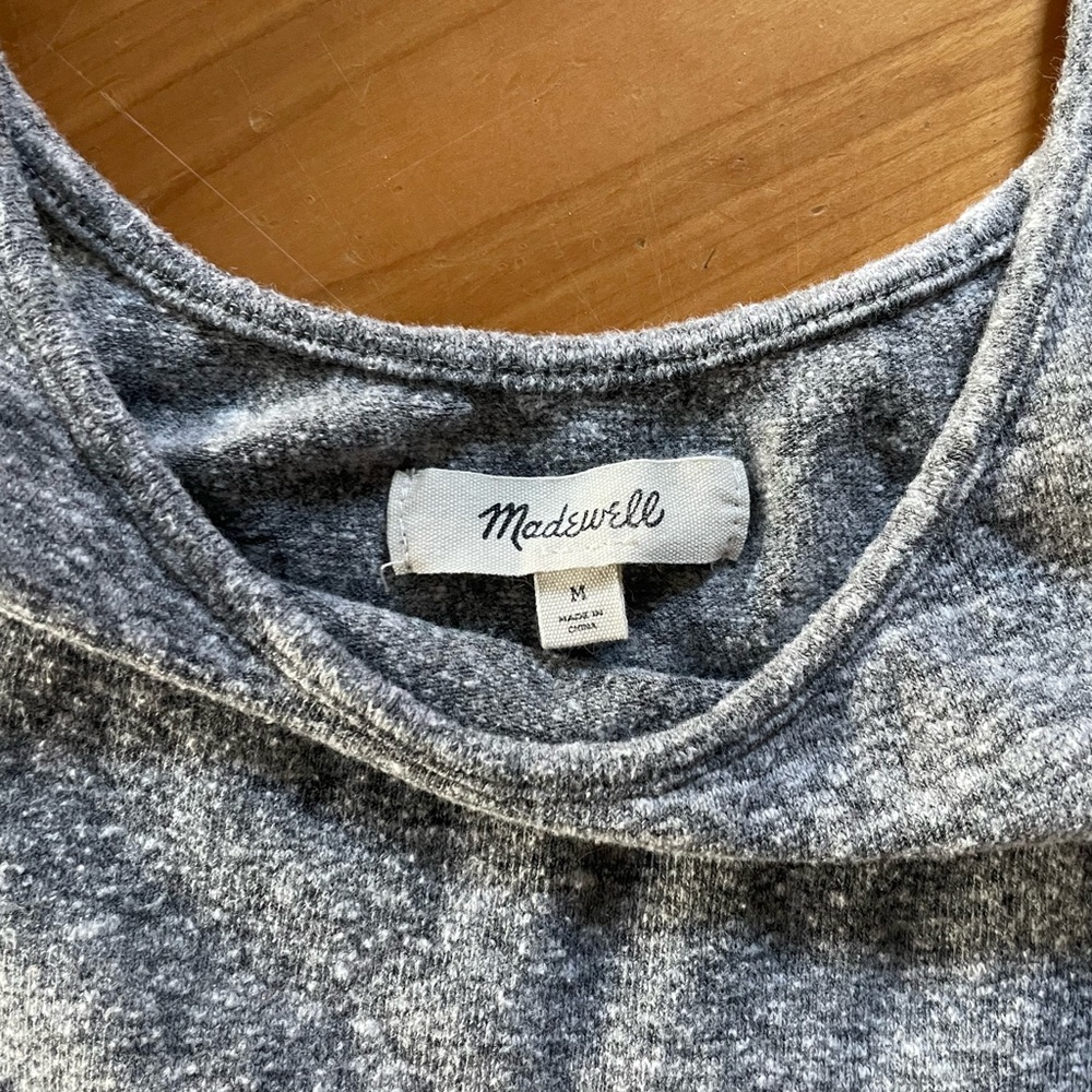 Madewell Wide Strap Tank Thong Bodysuit